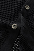 Ventura Mesh Knit LS Shirt BLACK