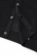 Ventura Mesh Knit LS Shirt BLACK