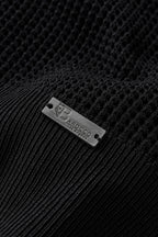 Ventura Mesh Knit LS Shirt BLACK