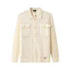 Ventura Mesh Knit LS Shirt IVORY