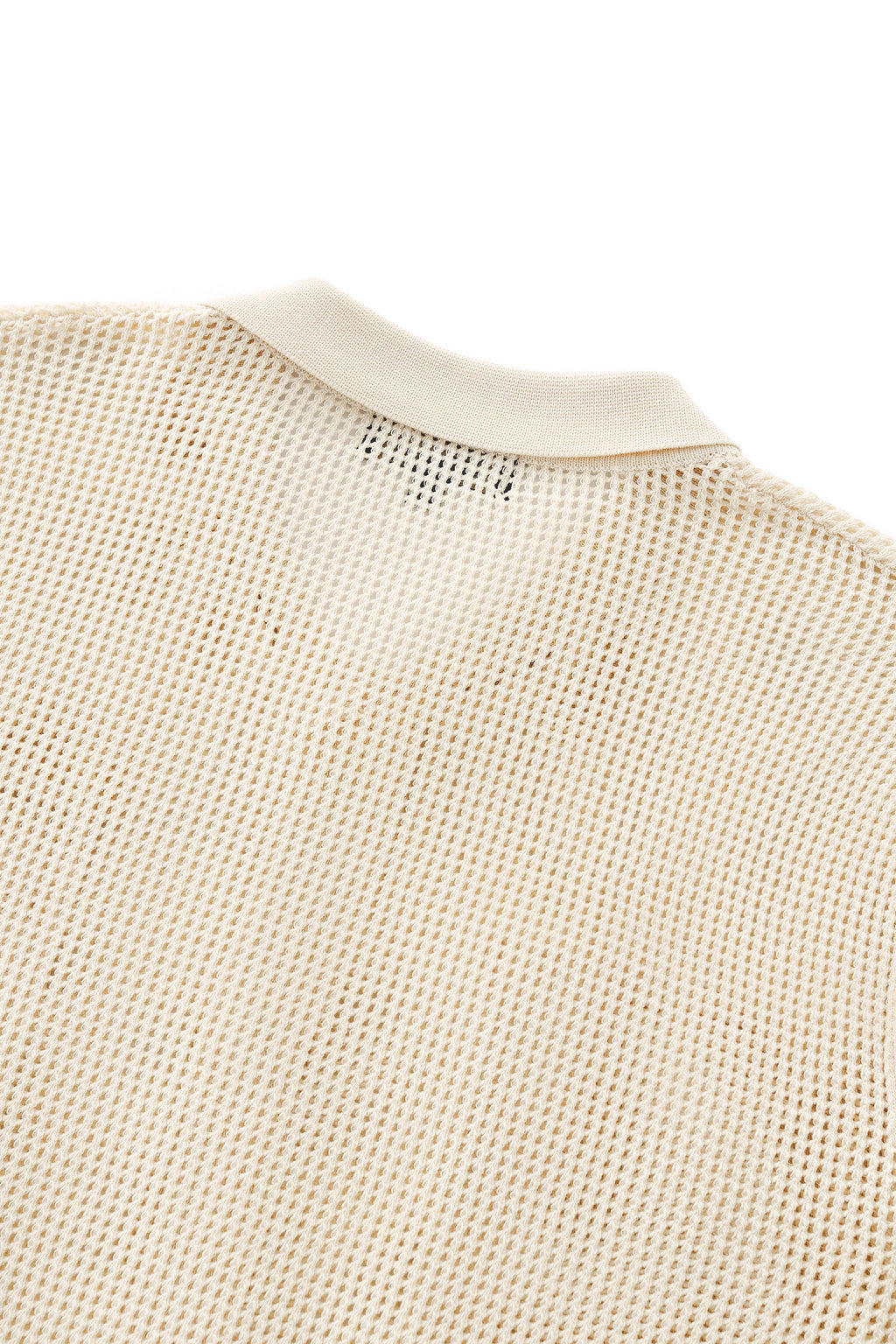 Ventura Mesh Knit LS Shirt IVORY