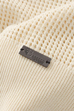 Ventura Mesh Knit LS Shirt IVORY