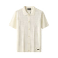Monaco Mesh Knit SS Shirt IVORY