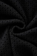 Riviera Mesh Knit SS Shirt BLACK
