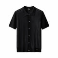 Riviera Mesh Knit SS Shirt BLACK