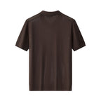 Riviera Mesh Knit SS Shirt COFFEE