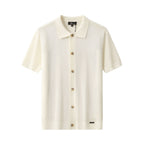 Riviera Mesh Knit SS Shirt IVORY