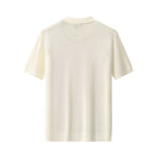 Riviera Mesh Knit SS Shirt IVORY