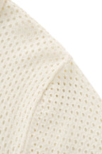 Riviera Mesh Knit SS Shirt IVORY