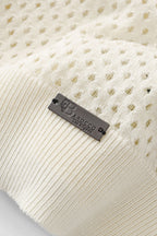 Riviera Mesh Knit SS Shirt IVORY