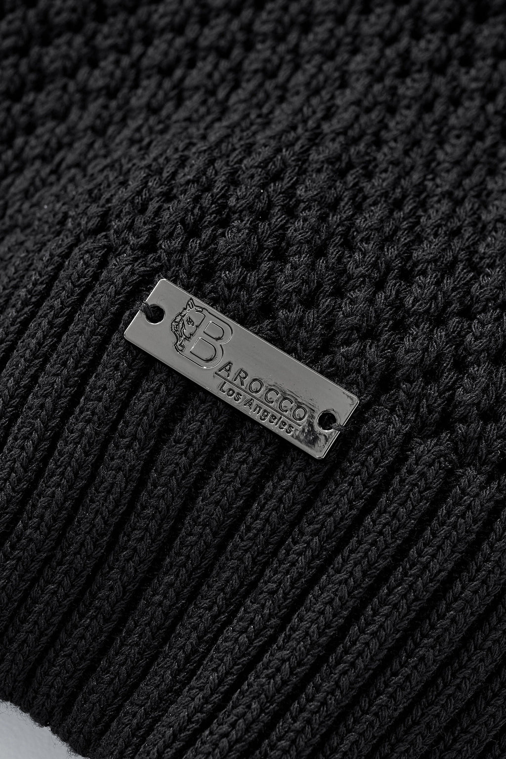 Marina Stripe Knit SS Shirt BLACK