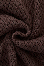 Marina Stripe Knit SS Shirt COFFEE