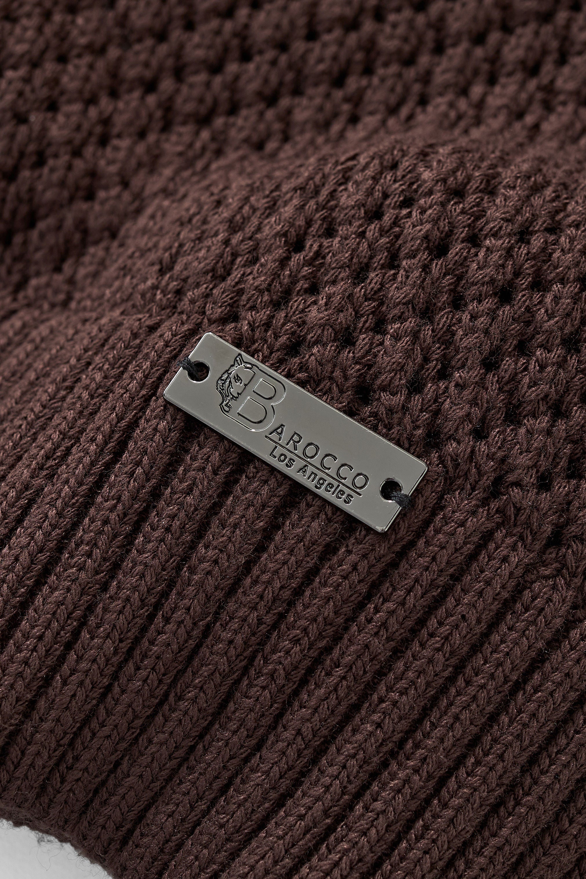 Marina Stripe Knit SS Shirt COFFEE
