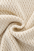 Marina Stripe Knit SS Shirt IVORY