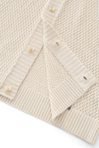Marina Stripe Knit SS Shirt IVORY