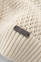 Marina Stripe Knit SS Shirt IVORY