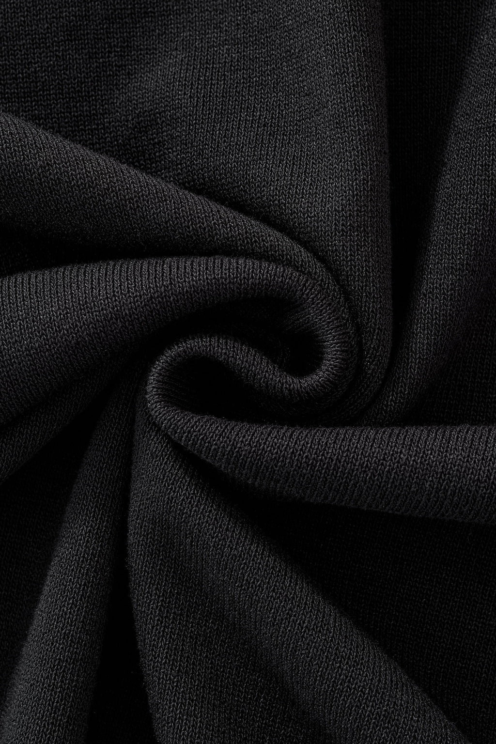 Imperial Collar Knit Polo BLACK