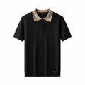 Imperial Collar Knit Polo BLACK