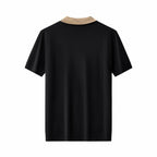 Imperial Collar Knit Polo BLACK