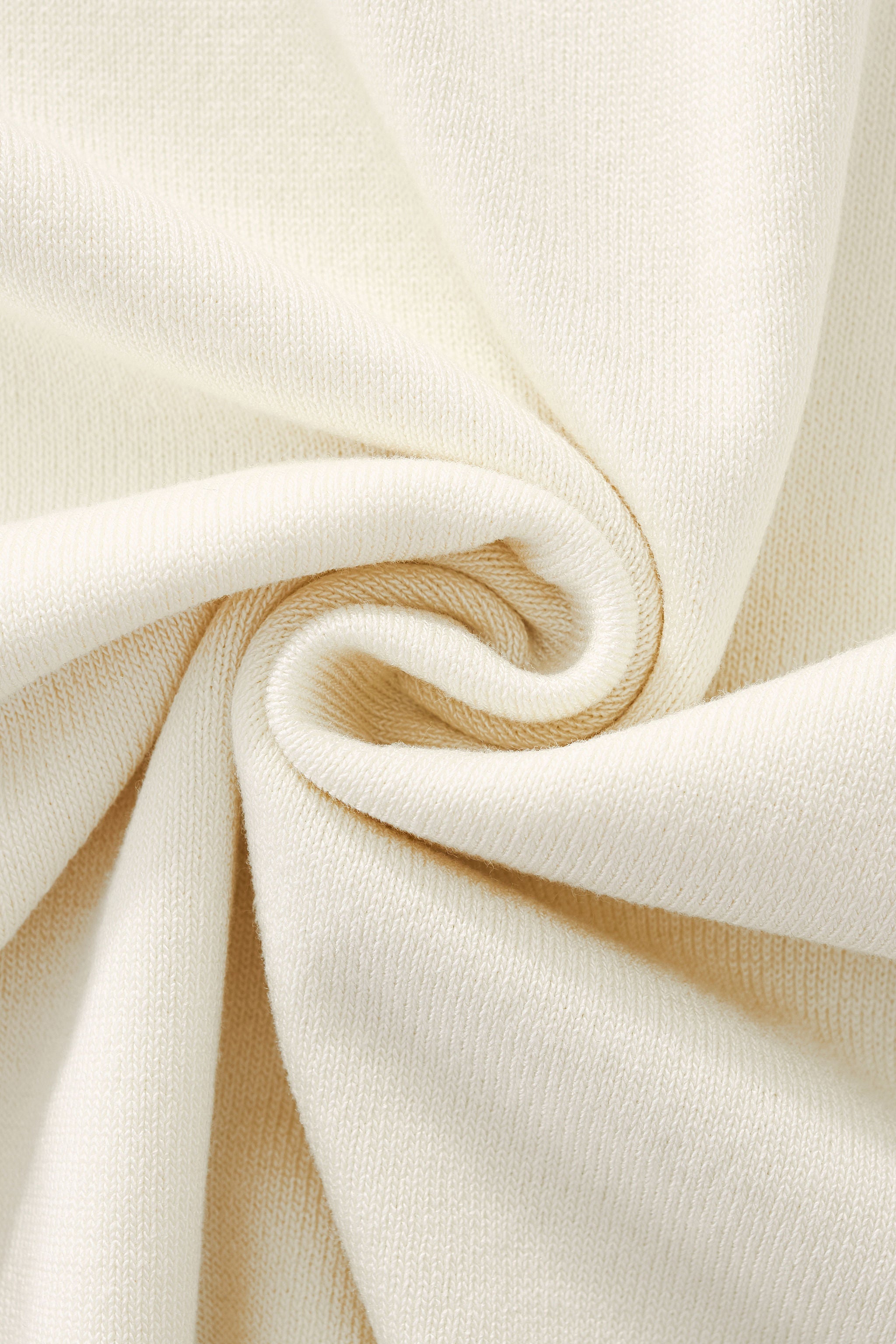 Imperial Collar Knit Polo IVORY