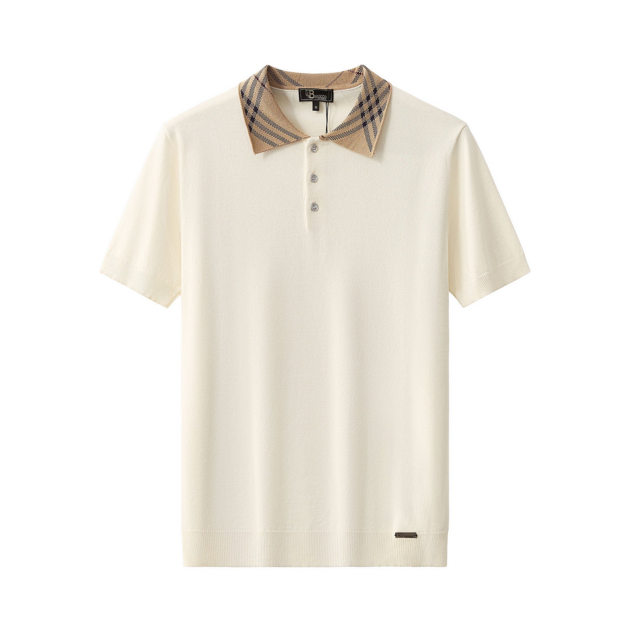 Imperial Collar Knit Polo IVORY
