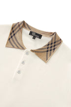 Imperial Collar Knit Polo IVORY