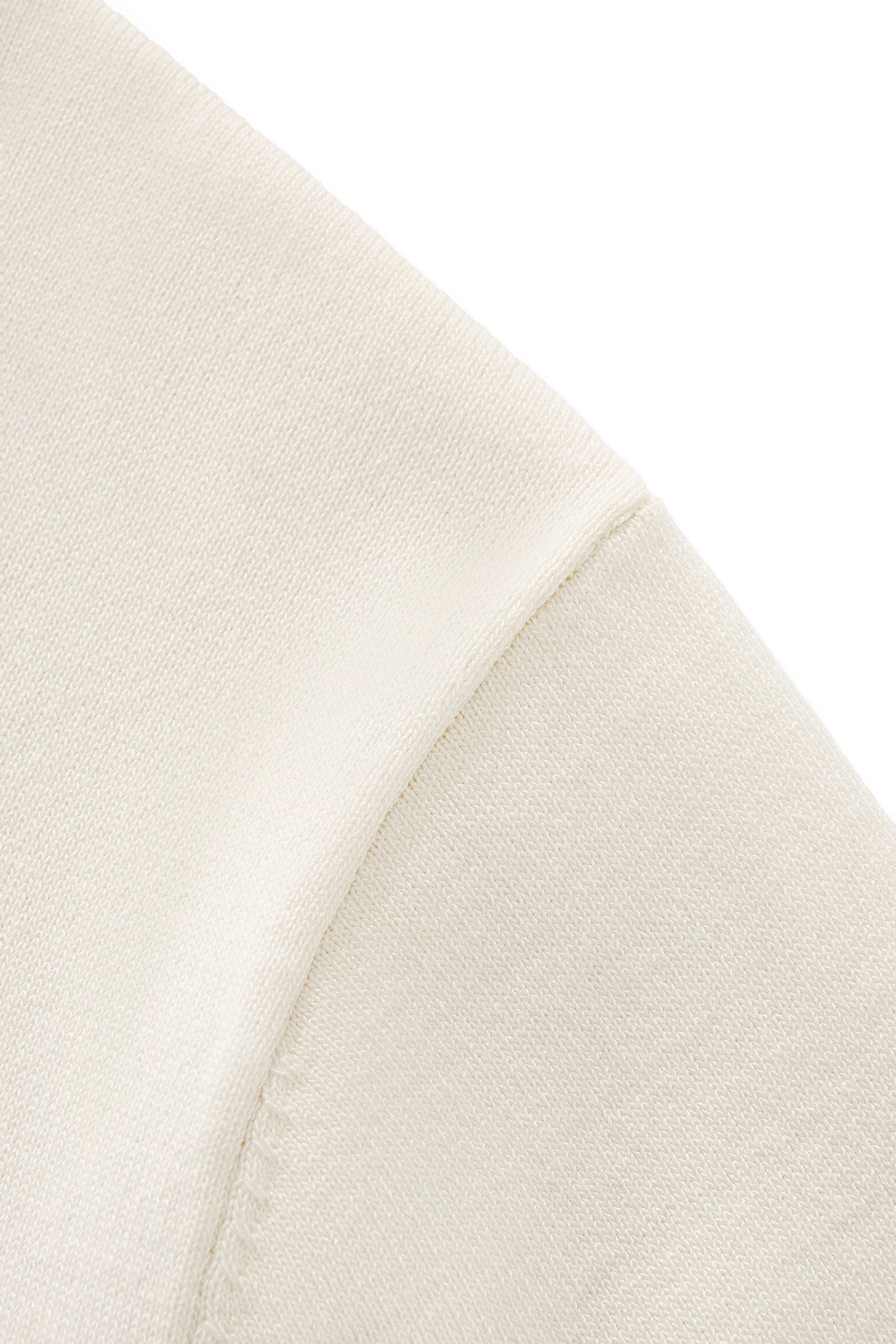 Imperial Collar Knit Polo IVORY