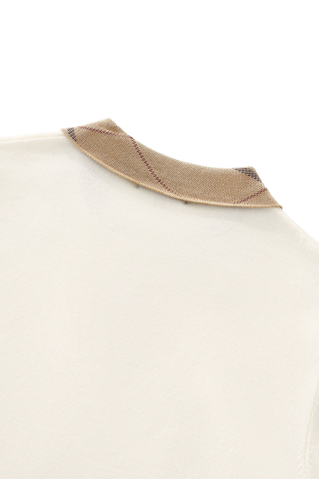 Imperial Collar Knit Polo IVORY