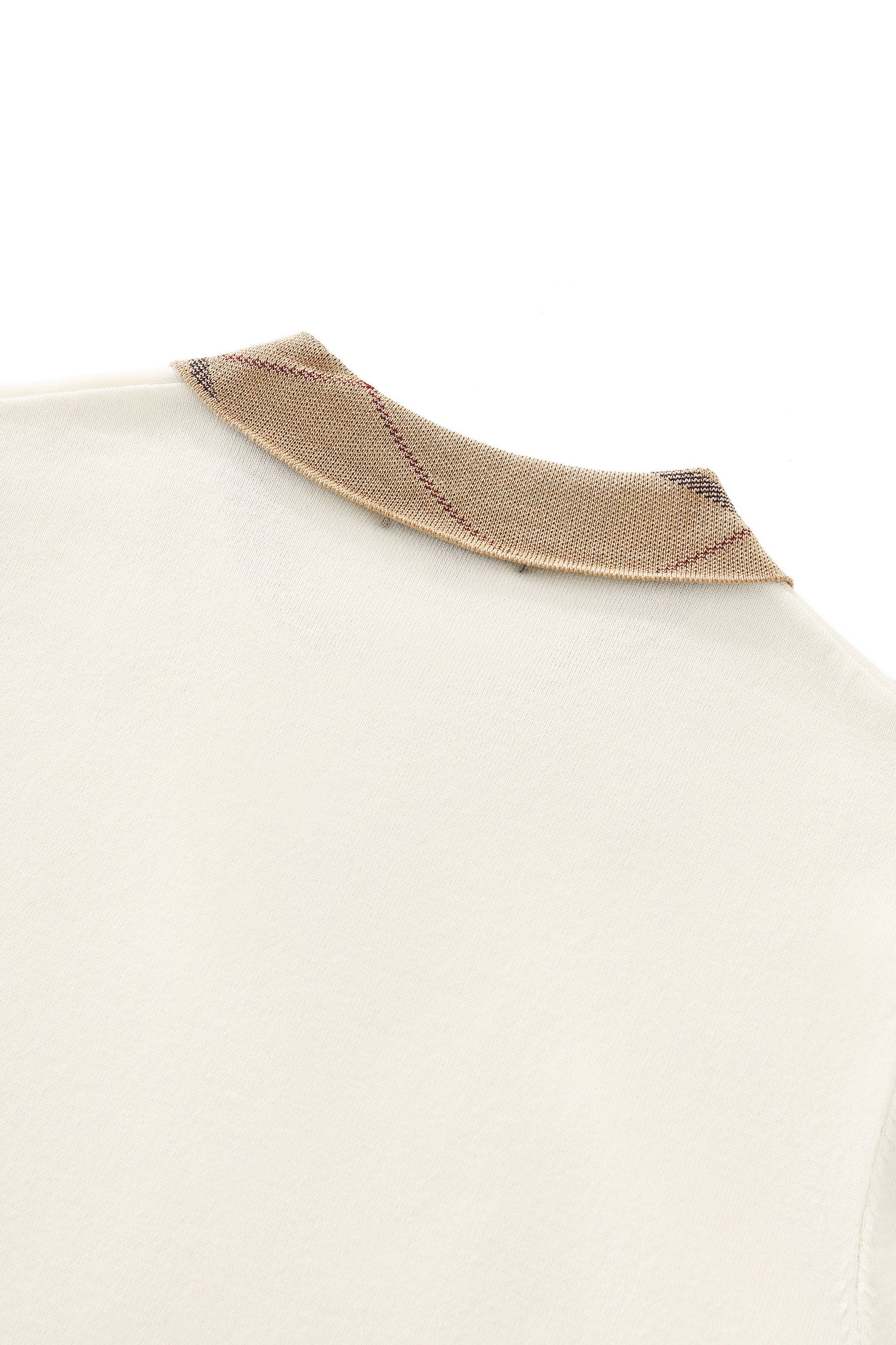Imperial Collar Knit Polo IVORY
