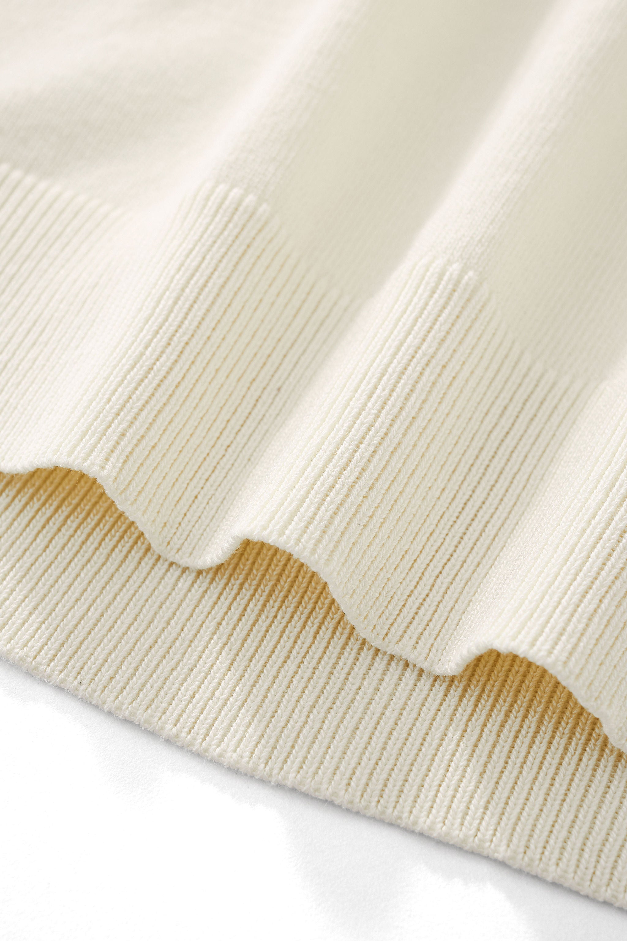 Imperial Collar Knit Polo IVORY