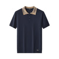 Imperial Collar Knit Polo NAVY