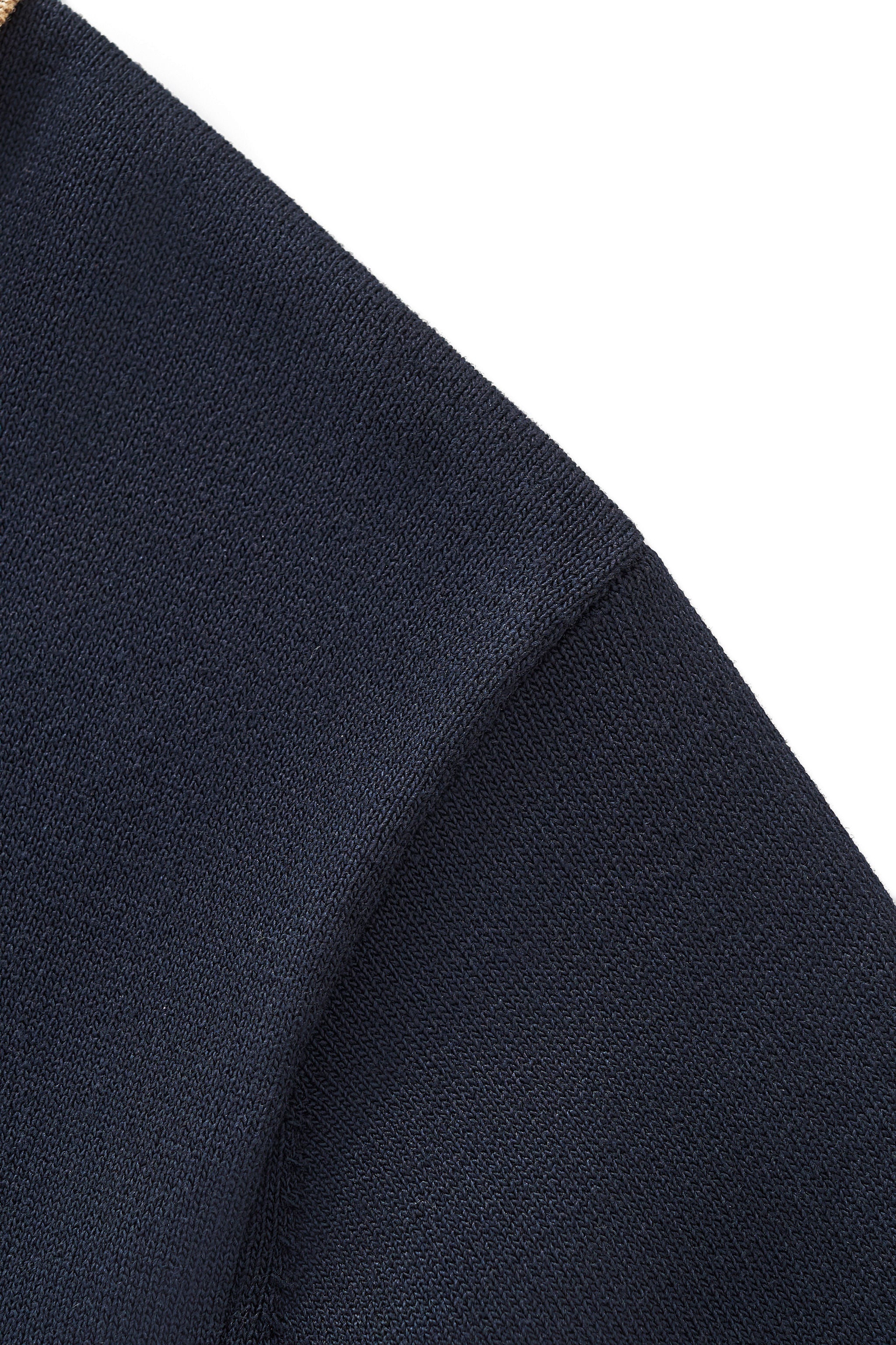 Imperial Collar Knit Polo NAVY