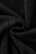 Monarch Knit Polo BLACK