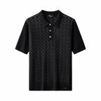 Monarch Knit Polo BLACK