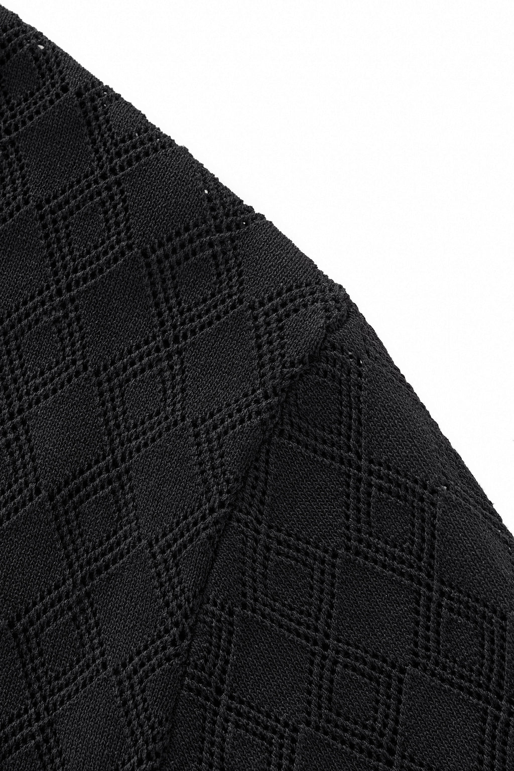 Monarch Knit Polo BLACK