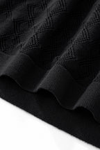 Monarch Knit Polo BLACK