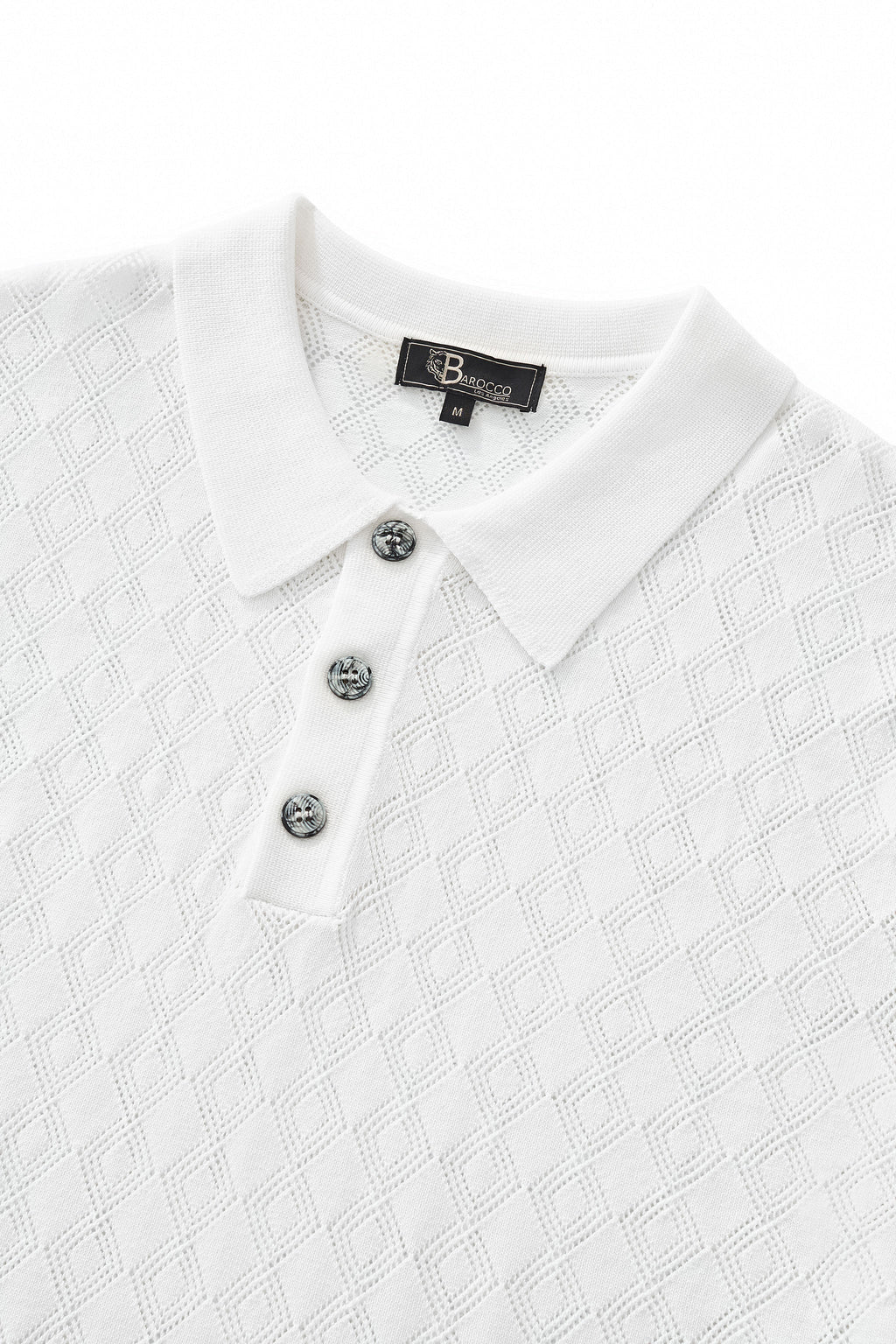 Monarch Knit Polo IVORY