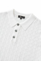 Monarch Knit Polo IVORY