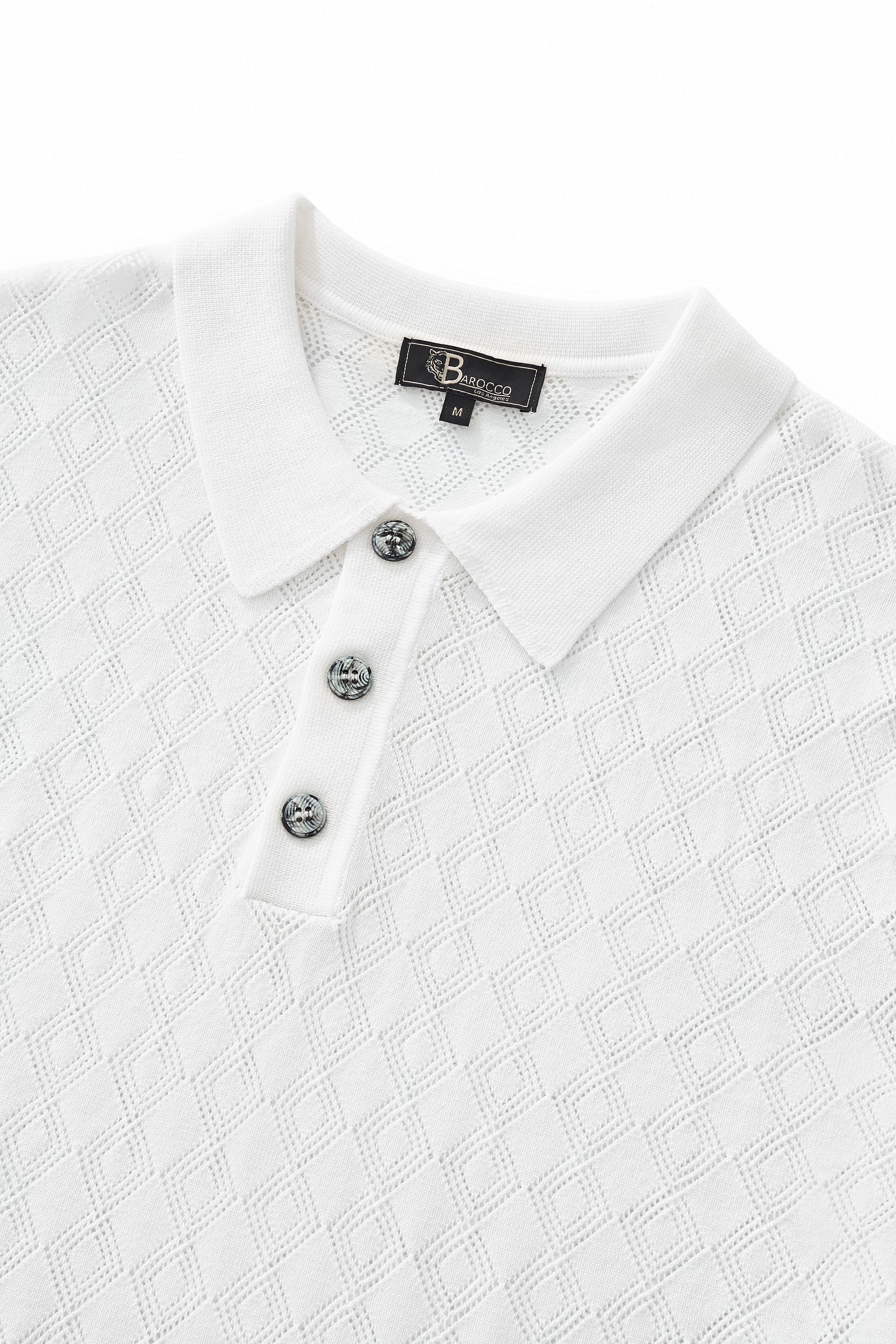 Monarch Knit Polo IVORY