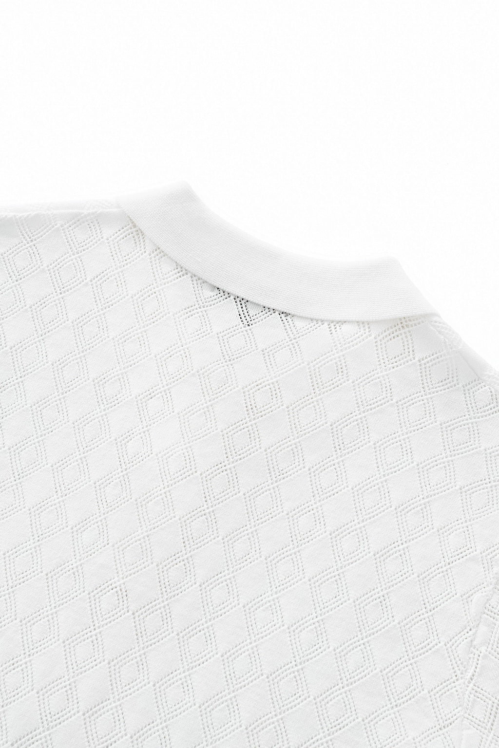 Monarch Knit Polo IVORY
