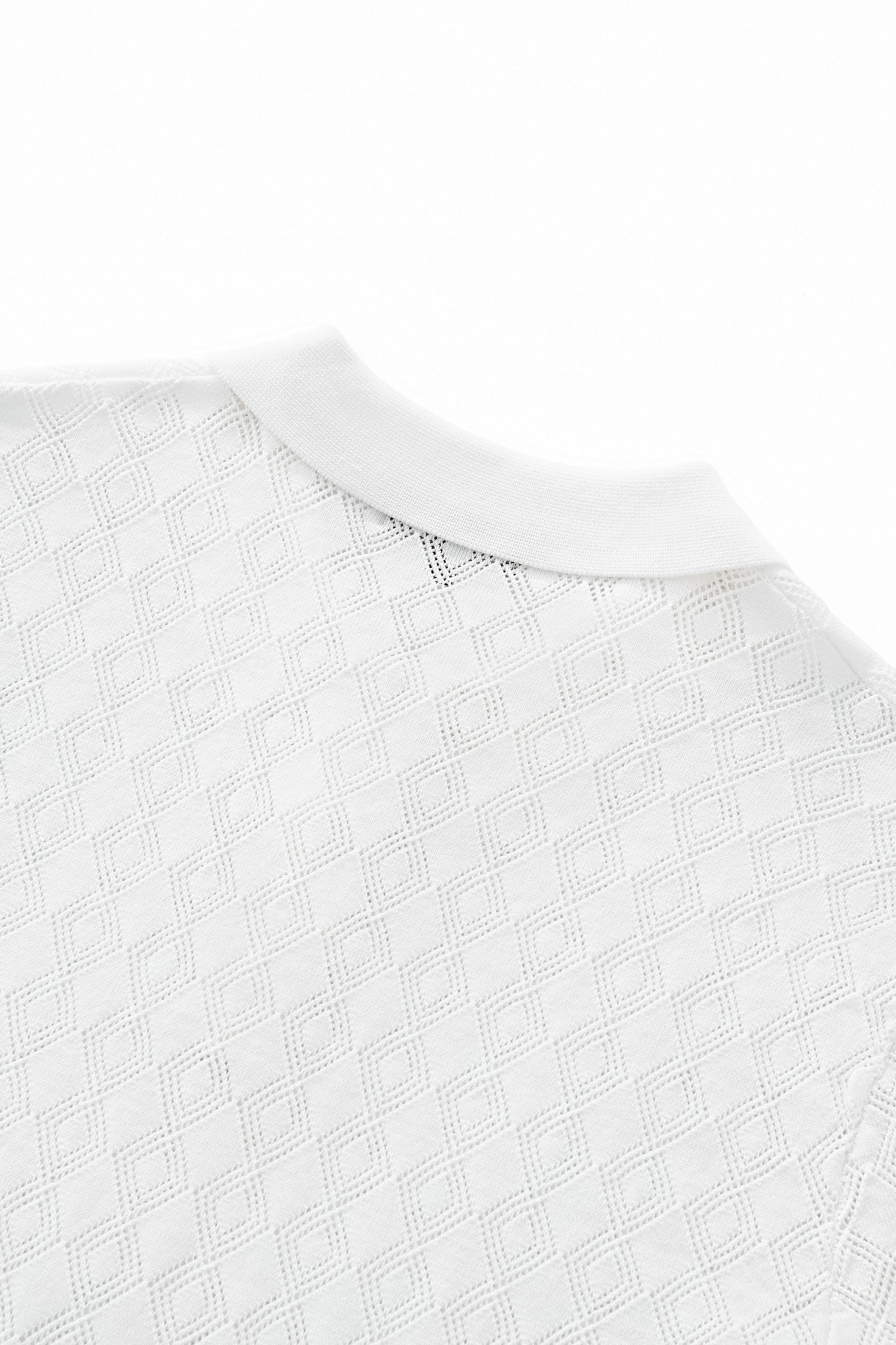 Monarch Knit Polo IVORY