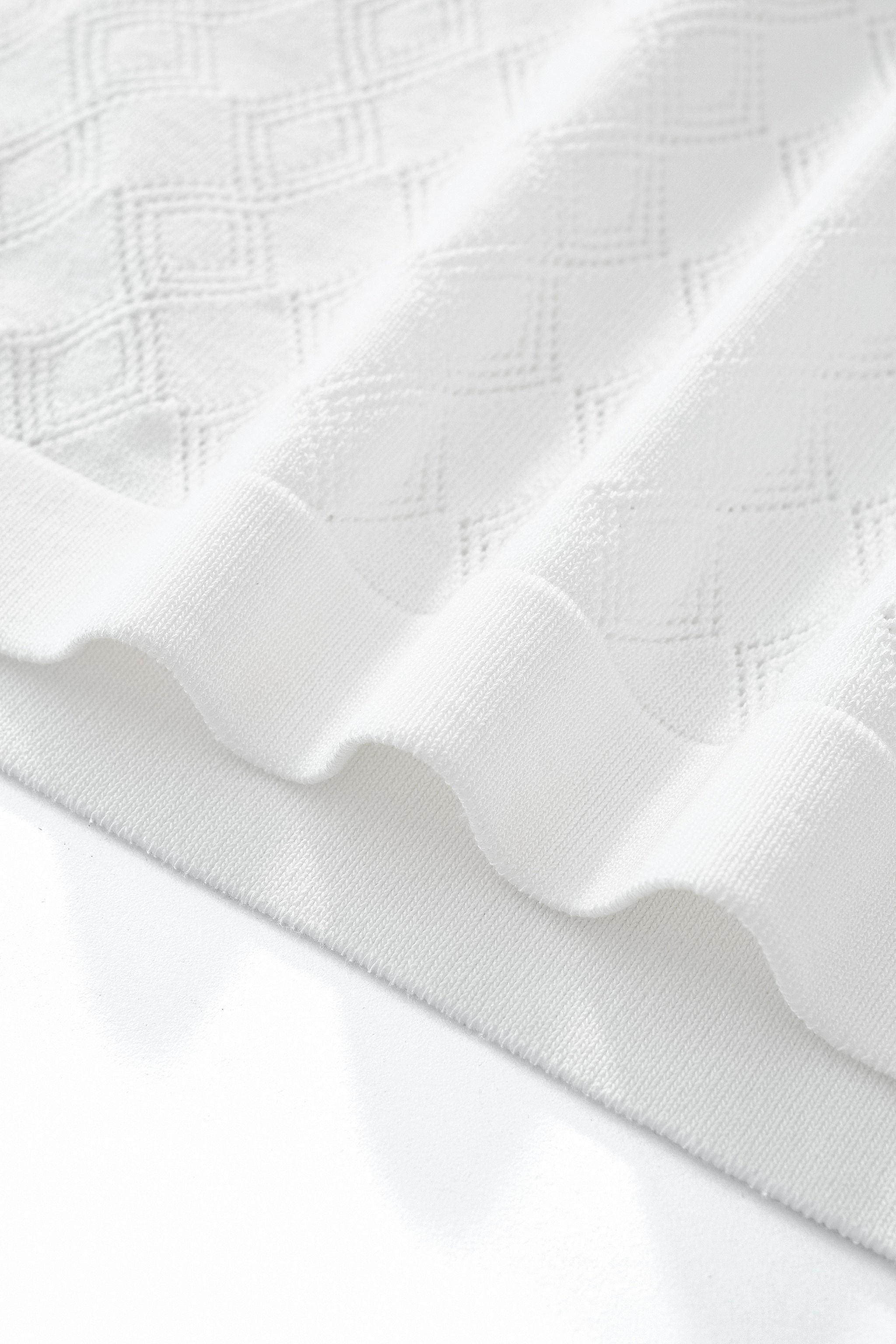 Monarch Knit Polo IVORY