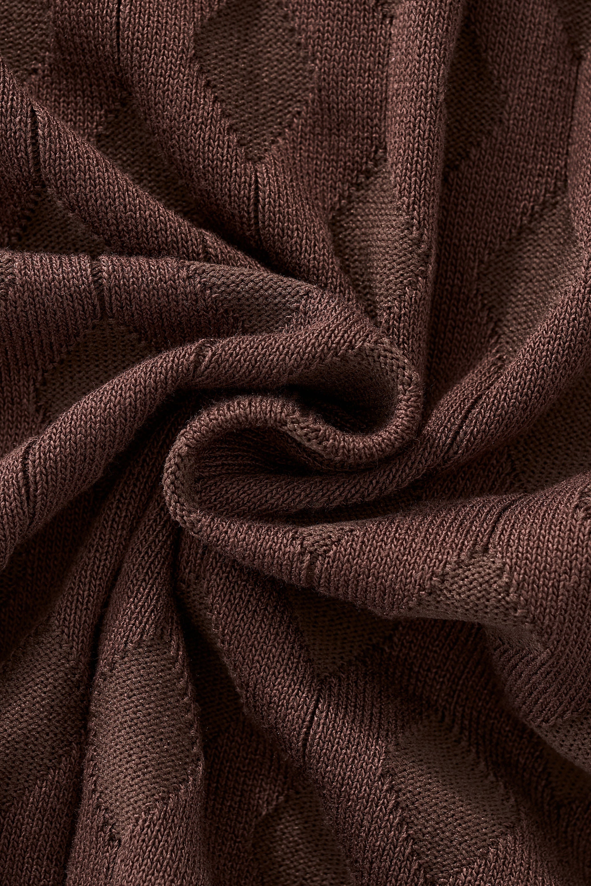 Verona Knit SS Shirt MOCHA