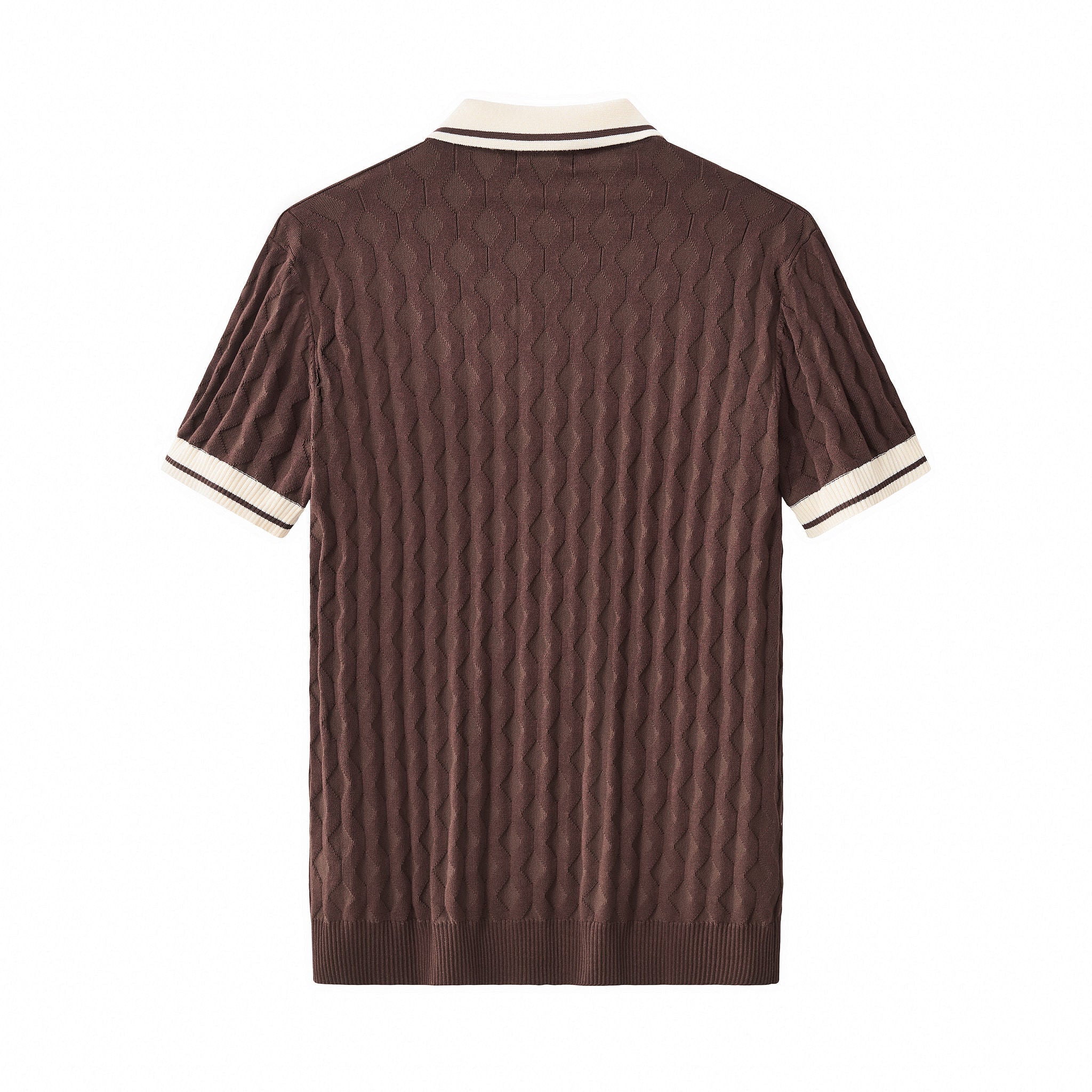 Verona Knit SS Shirt MOCHA