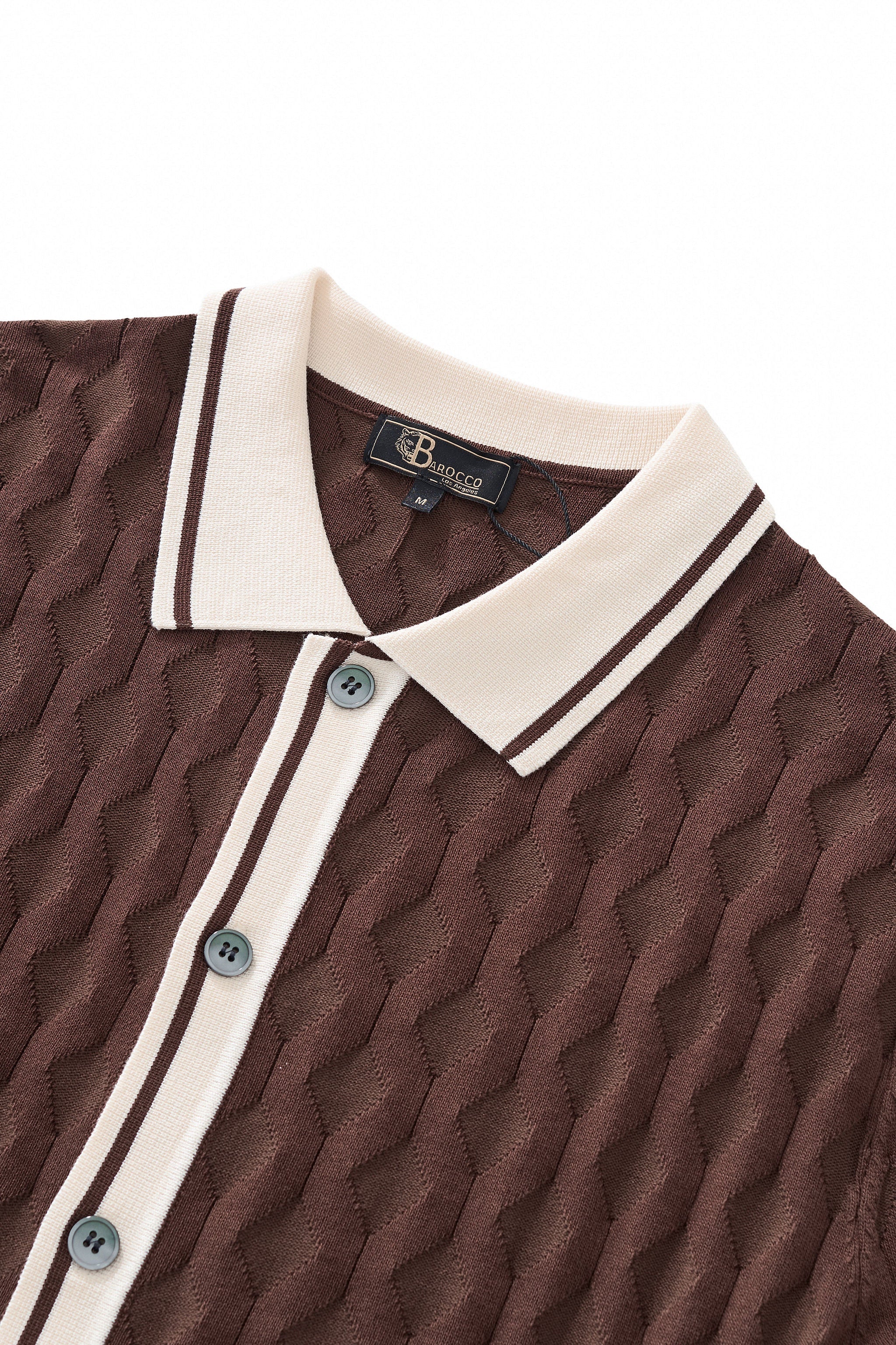 Verona Knit SS Shirt MOCHA