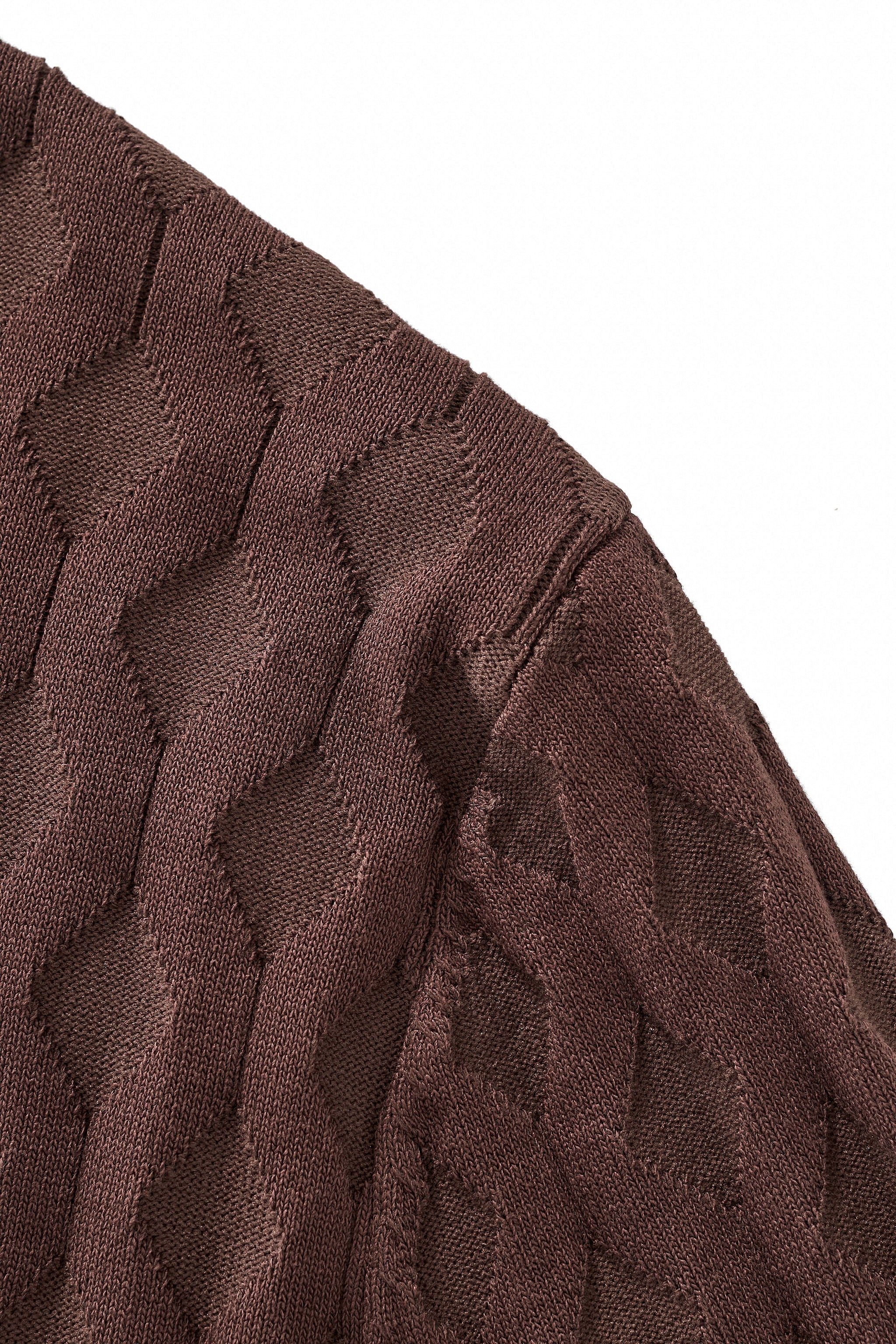Verona Knit SS Shirt MOCHA