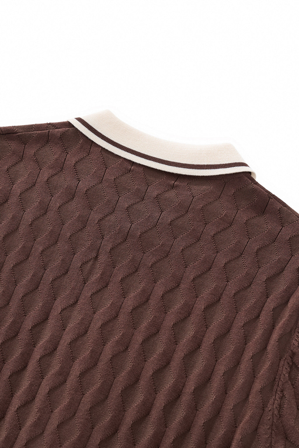 Verona Knit SS Shirt MOCHA