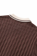 Verona Knit SS Shirt MOCHA