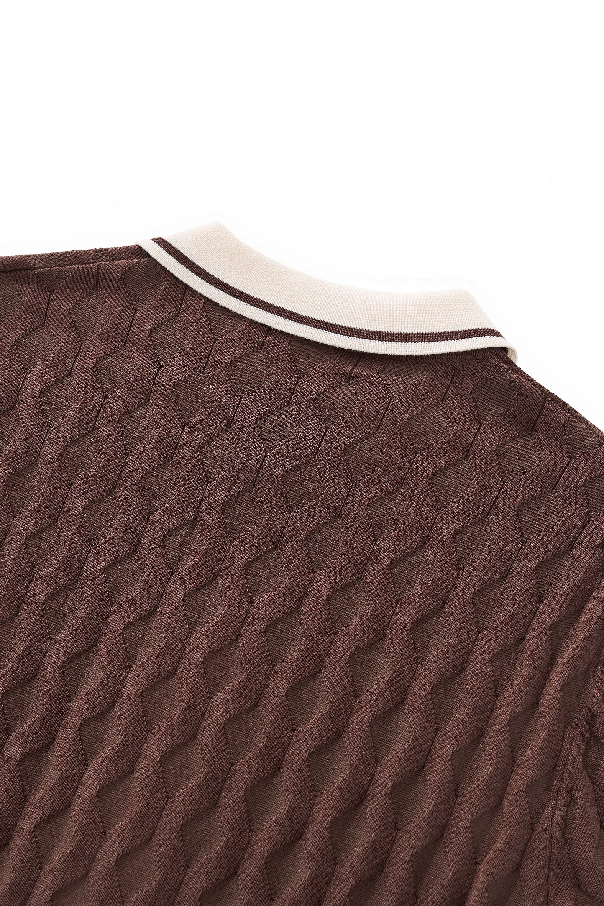Verona Knit SS Shirt MOCHA