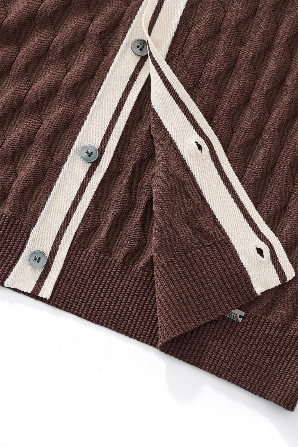 Verona Knit SS Shirt MOCHA